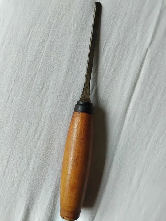 Formão Cabo madeira 24cm - Foto 2