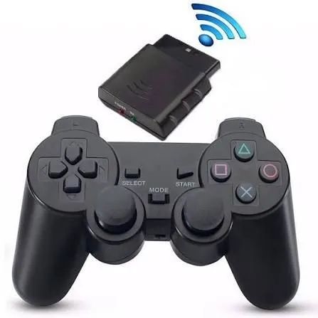 Controle Ps2 Sem Fio - Frete Grátis 