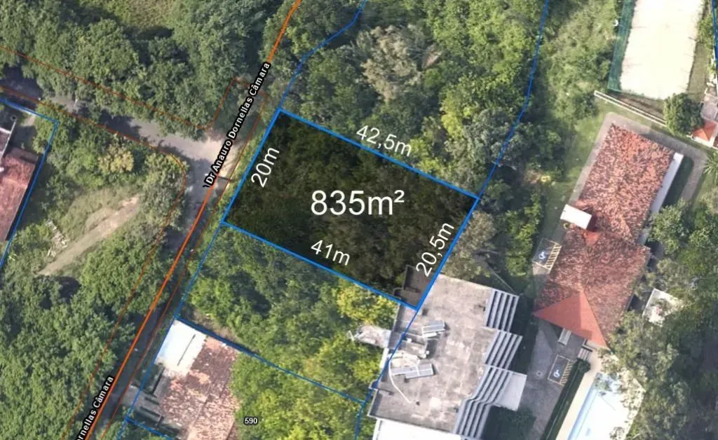 Terreno à venda, 835 m² em APIPUCOS. Regularizado