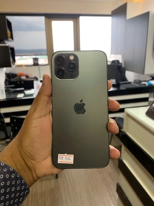 12 PRO MAX CINZA 128GB - SEMINOVO