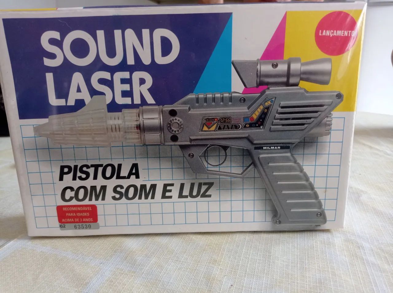 Brinquedo Vintage anos 80 embalagem selada