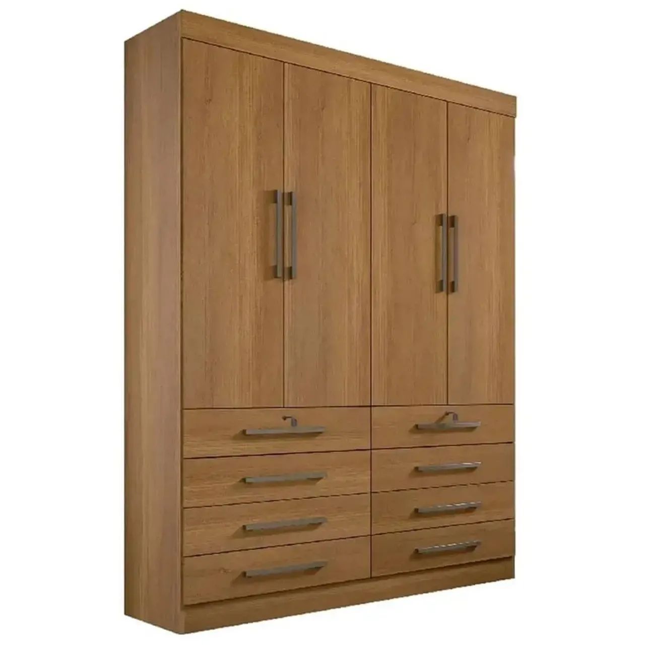 Guarda Roupa Mônaco 4P - Entrega Rápida 