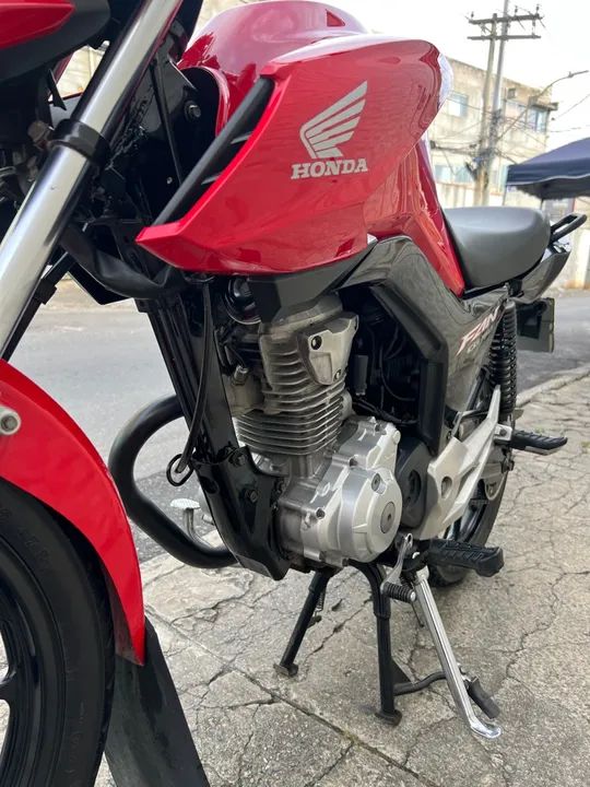 Honda Fan 160 - Vermelha - 2023 - Foto 6