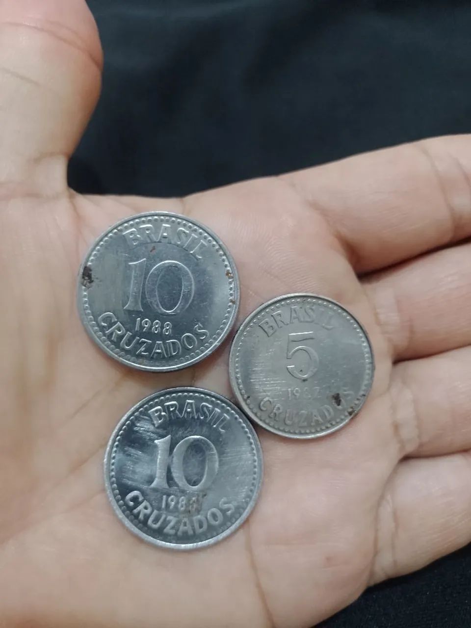 Moedas Brasileiras Cruzados 1988