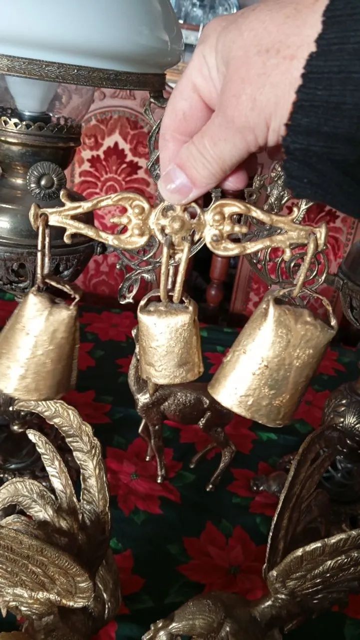 Conjunto de sinos antigos 