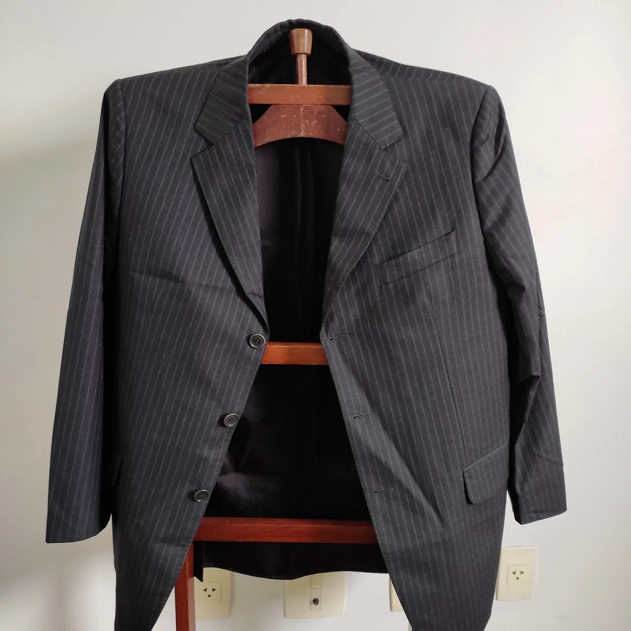 Palito Masculino Preto com Riscas - Foto 5