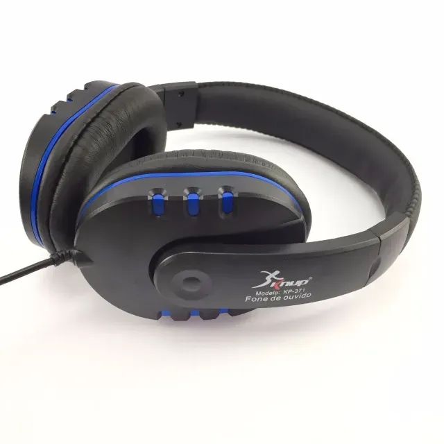 Fone De Ouvido Headphone Gamer C/ Microfone Kp-371 - Foto 2