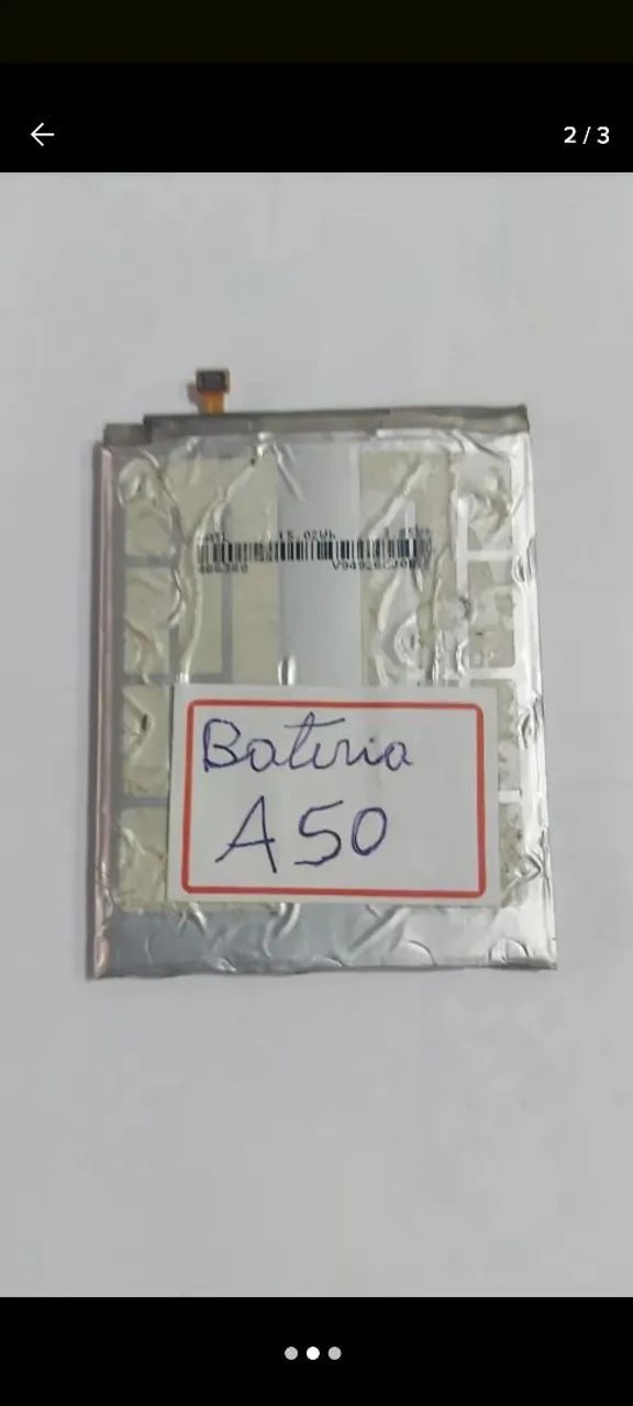 Bateria Original Samsung para Celular A50  - Foto 2