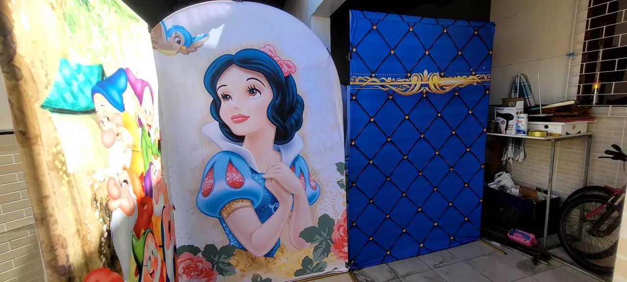 Decoração de festa Infantil - Princesa Branca de neve