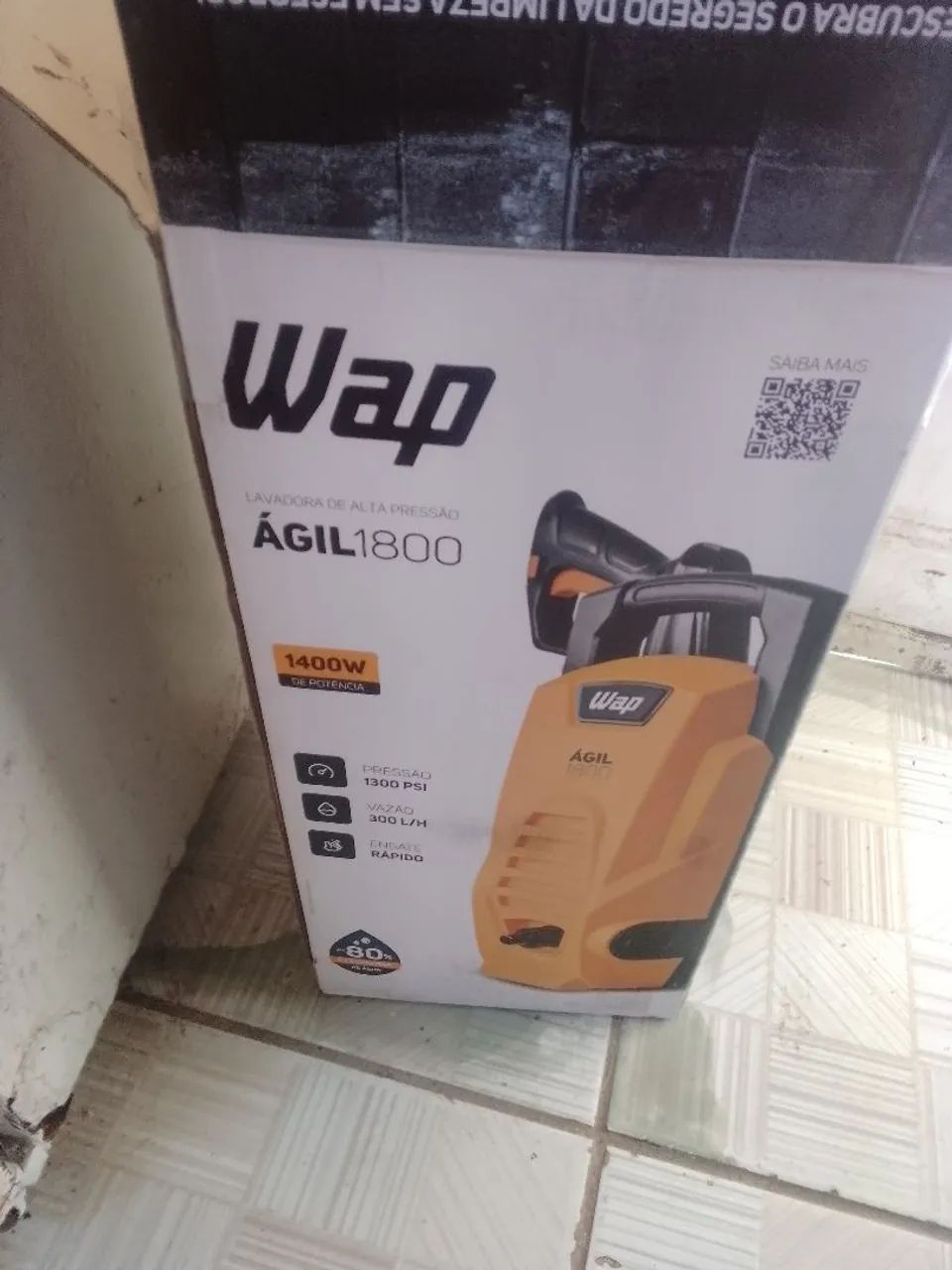 Lavadora de Alta Pressão Wap Ágil 1800 - 1400W