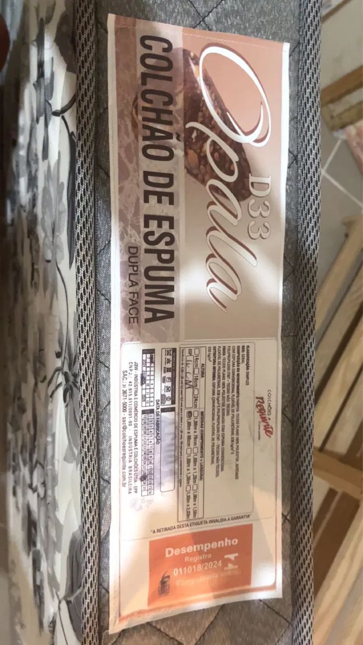 Colchão de Solteiro NOVO - Nunca Usado - Serra BH - Foto 2