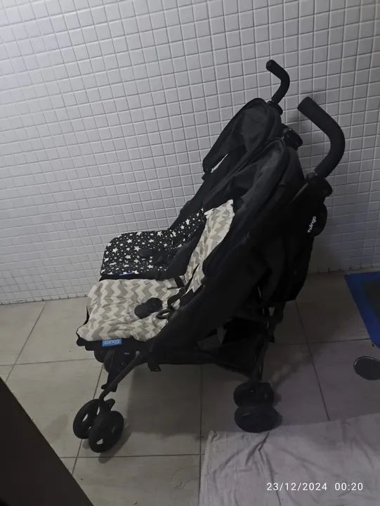 Carrinho de Bebê Duplo Twingo - Foto 5