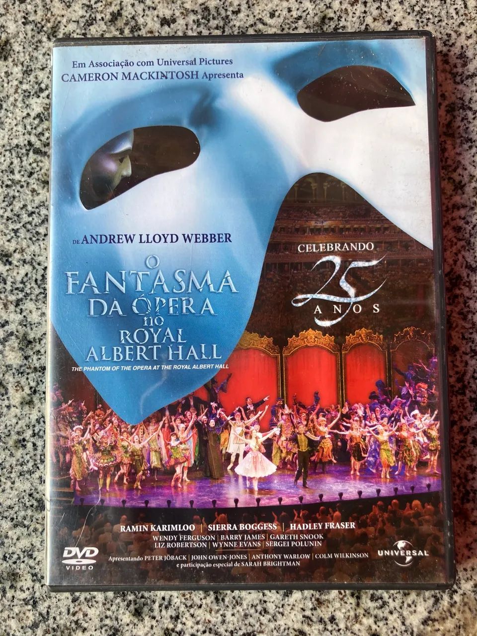 DVD Fantasma da Opera (Original)