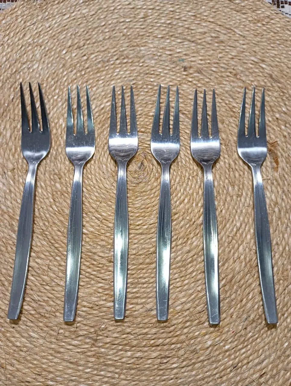Conjunto 6 garfos sobremesa inox Wolff  - Foto 4