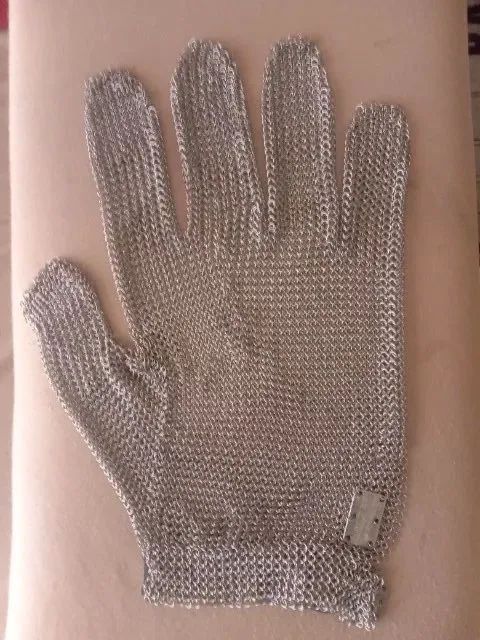 Luva de malha de aço pra açougue e cozinha  - Foto 2