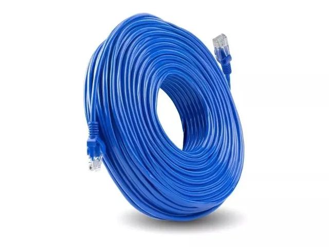 Cabo Rede patchcord 50 Metros Cat6 Internet Gigabit Rj45 - Foto 4