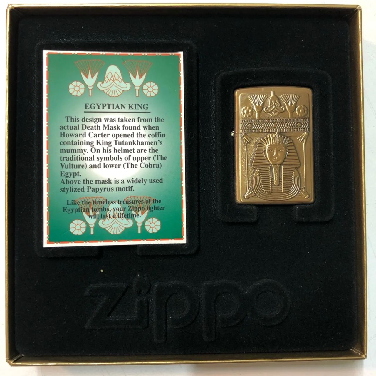 Isqueiro Zippo Raridade Coleção Egito - Foto 3