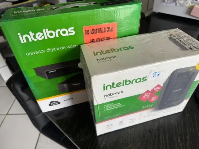 Vendo Kit junto o separado! 01 dvr 4 canais + 04 cameras intelbras + 01 nobreak 600 va - Foto 2