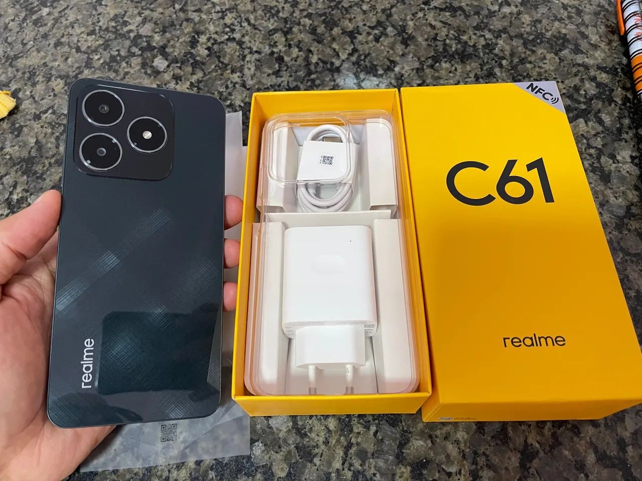  REALME C61 8/256-GB NOVO - Foto 2