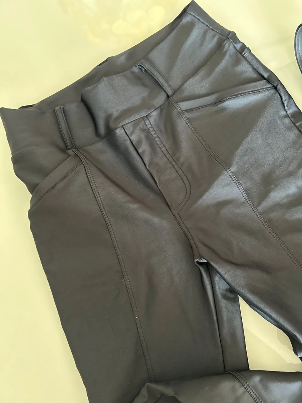 Calça Legging Cirrê Preta