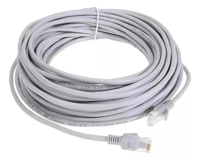 Cabo de Rede Cat6 15m It-Blue LE-315 - Alta Velocidade e Estabilidade - Loja Coimbra 