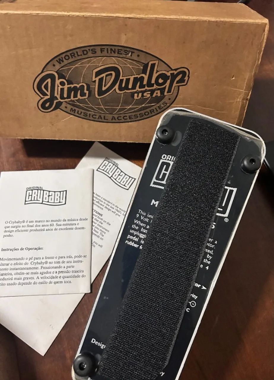 Pedal Crybaby Cry Baby Original Jim Dunlop - Instrumentos musicais
