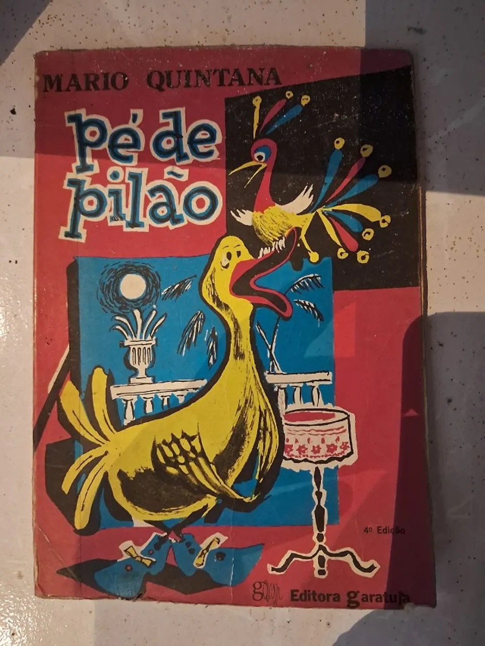 Livro Pé De Pilão, Mário Quintana