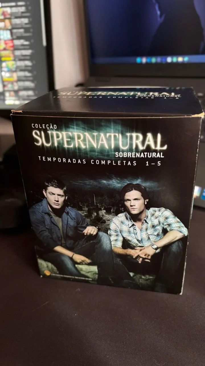 Coleção Supernatural / Sobrenatural - Temporada 1 - 5 - DVD