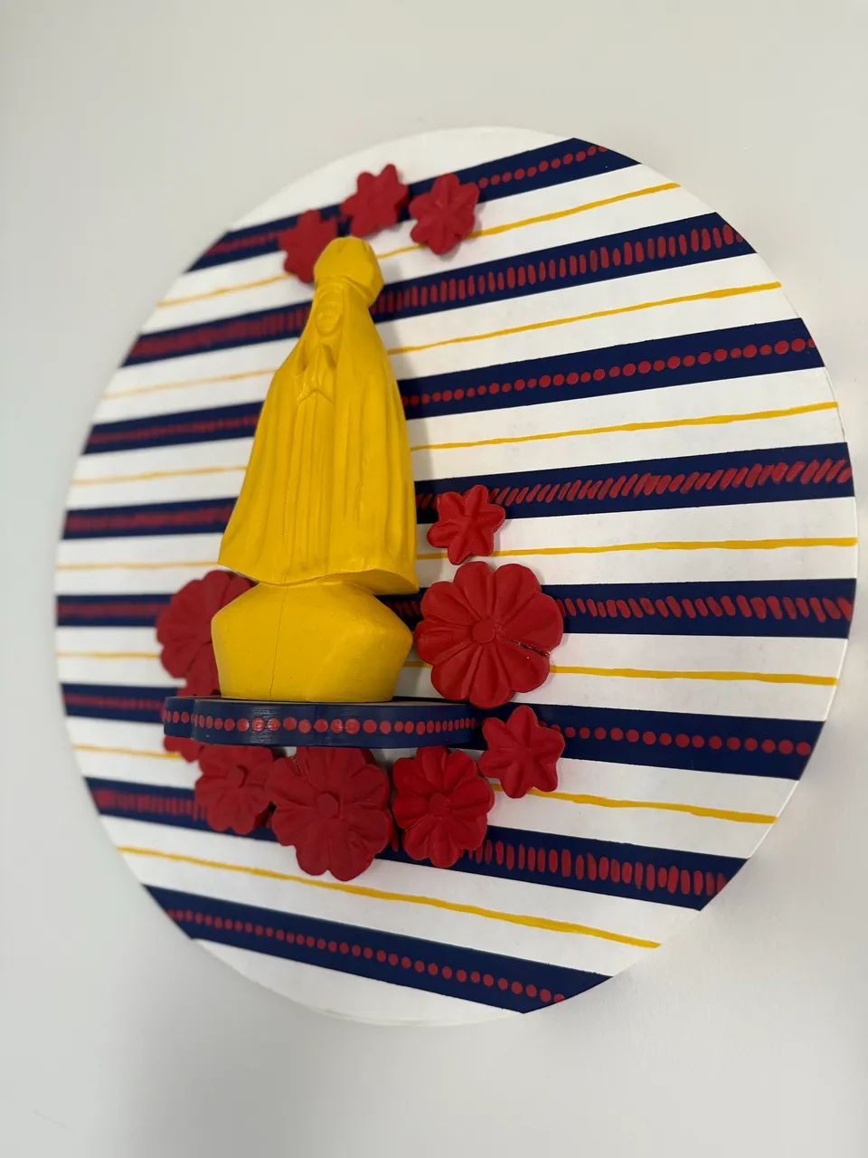 Linda escultura imagem nossa senhora  - Foto 4