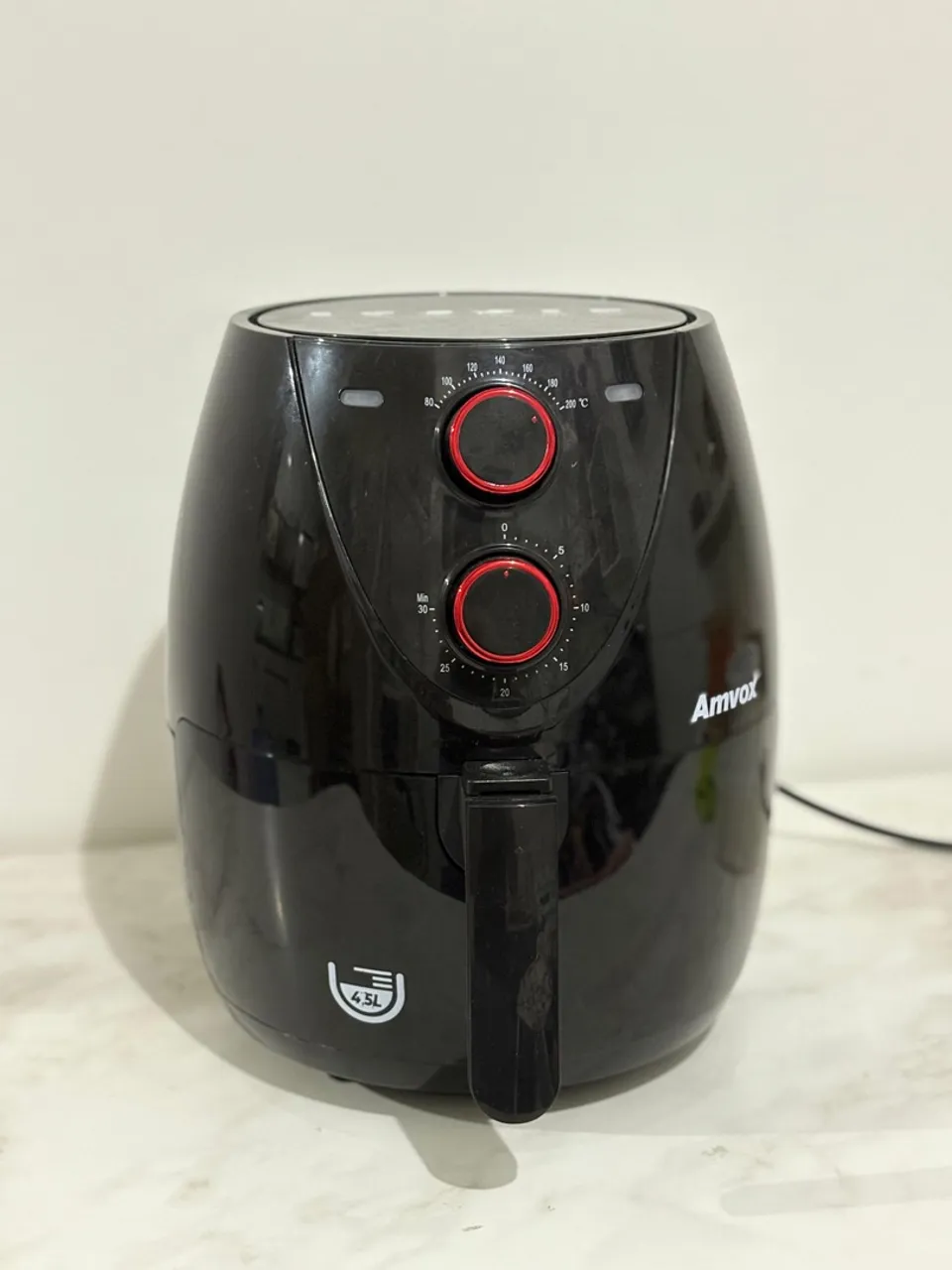 Fritadeira Elétrica Amvox 4.5L - Nova!