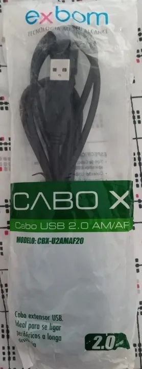 Cabo extensor USB2.0 de 2 metros. - Foto 4