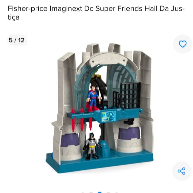 Fisher-Price Imaginext Dc Super Friends Hall Da Justiça - Foto 3