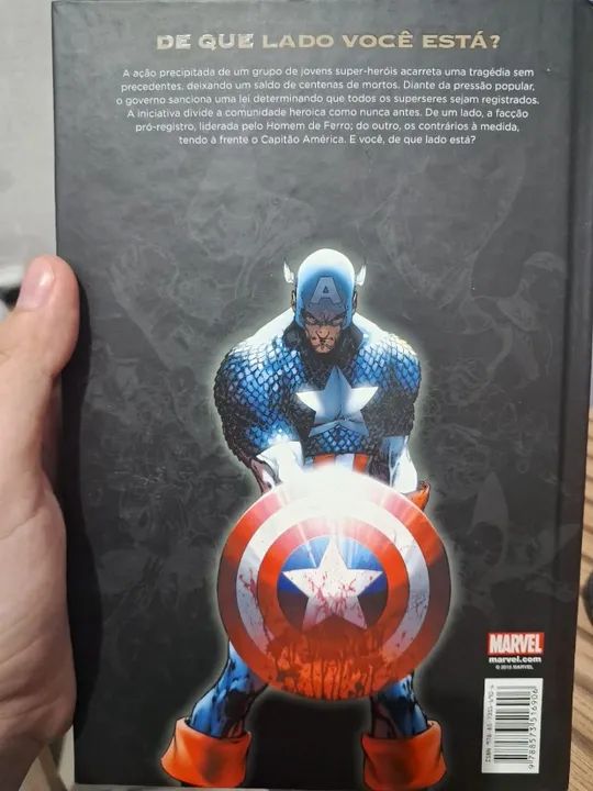 HQ Vingadores Guerra Civil - Capa Dura (Marvel Deluxe) - Foto 4