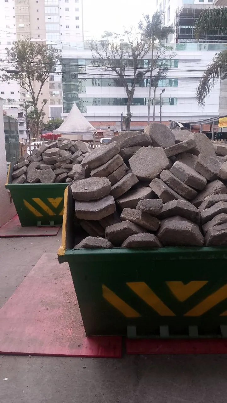 Blocos de concreto para fundação