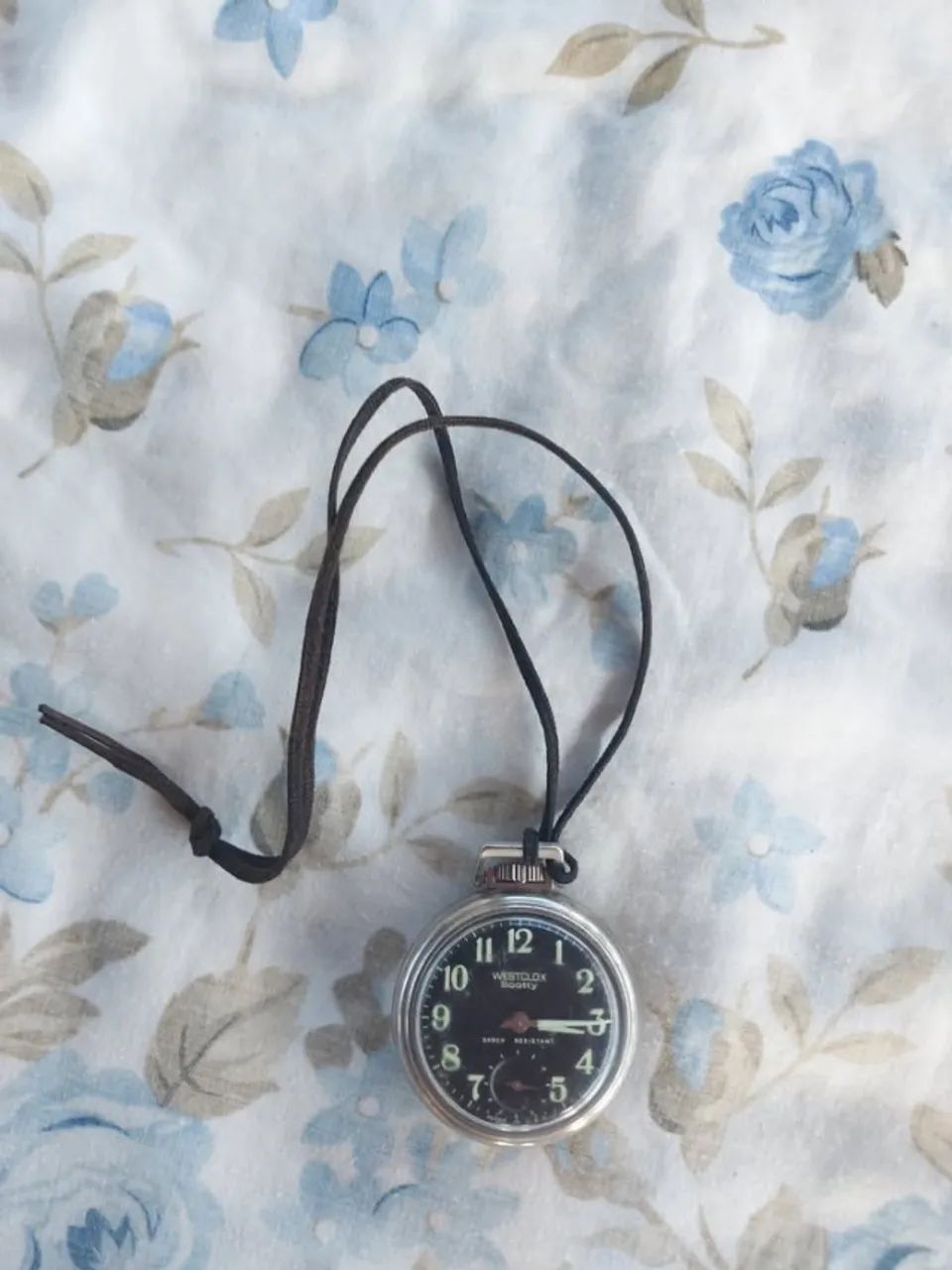 Relogio Westclox Scotty 1970s de bolso - Foto 3