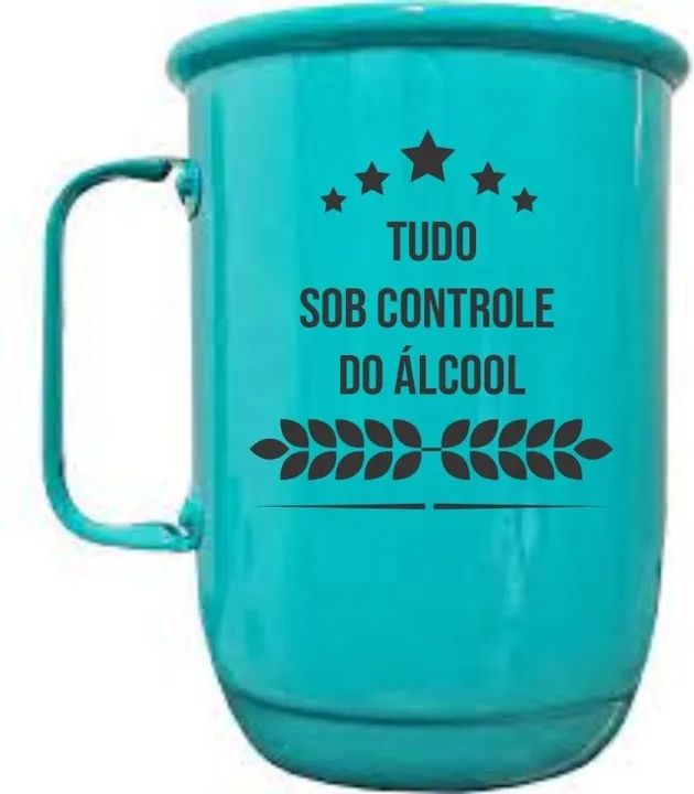 caneca em alumínio em cores  - Foto 3