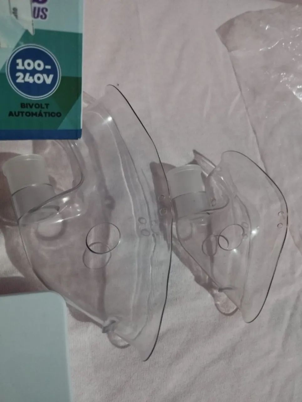 Inalador Nebulizador Compressor Infantil Adulto Bivolt - Foto 2