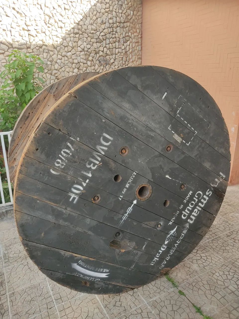 Carretel de madeira , bobina. - Foto 5