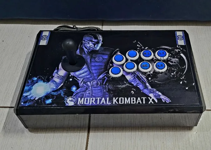 Vendo Controle Arcade Mortal Kombat SubZero USB - PC , PS3 , PS4