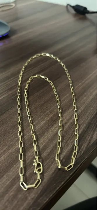 Correte 15g maciço Tijolinho Ouro 18k