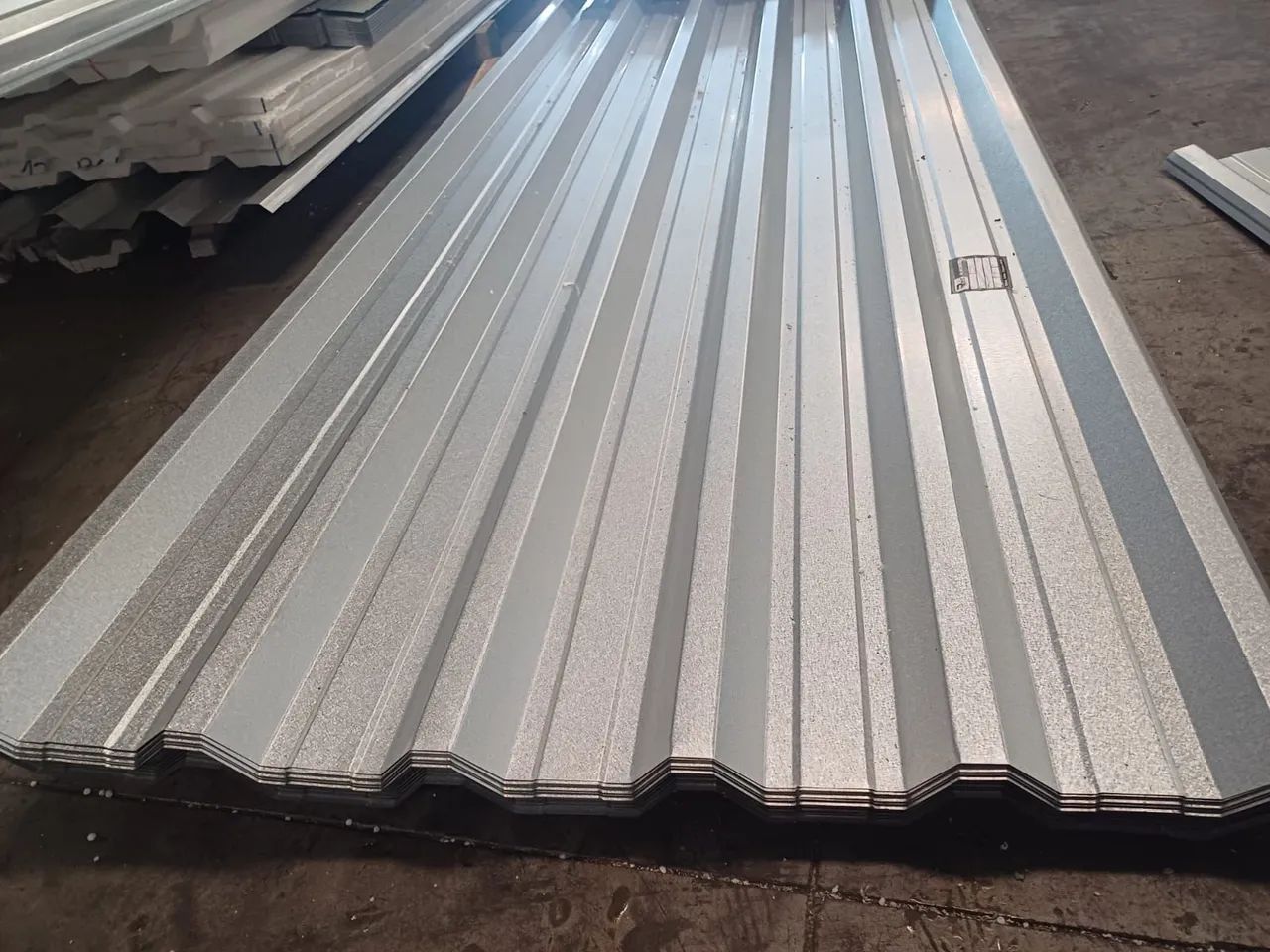 Telhas Metálicas Trapezoidais Galvanizadas