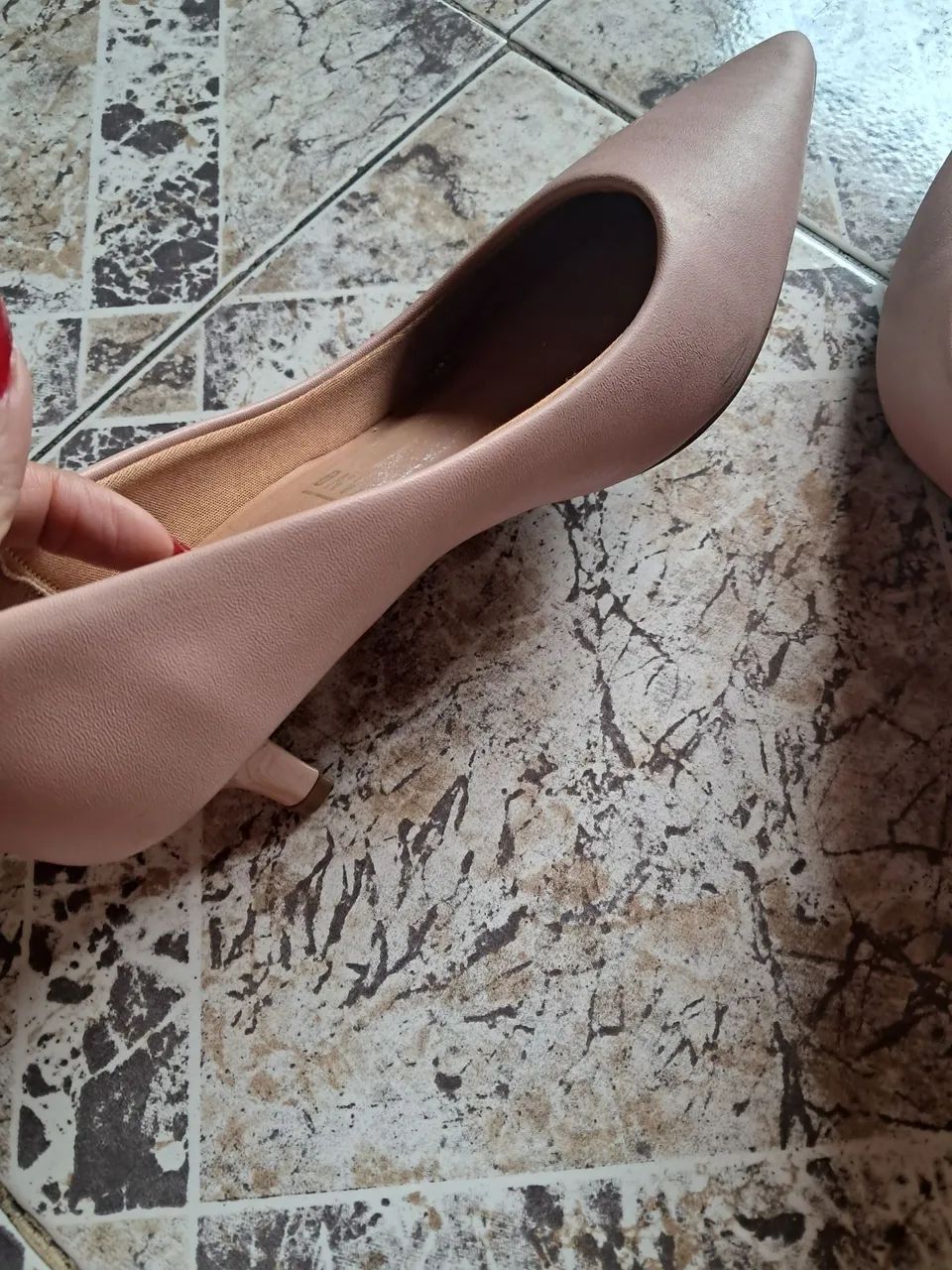 Scarpin Vizzano Rosé Tam:39 - Foto 2
