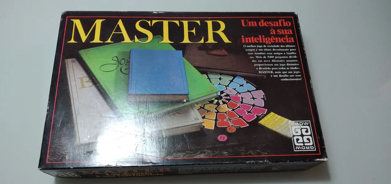 Jogo de tabuleiro Master - Desafie sua inteligência!