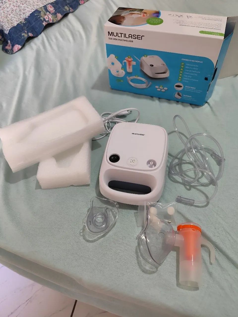 Inalador Multilaser novo