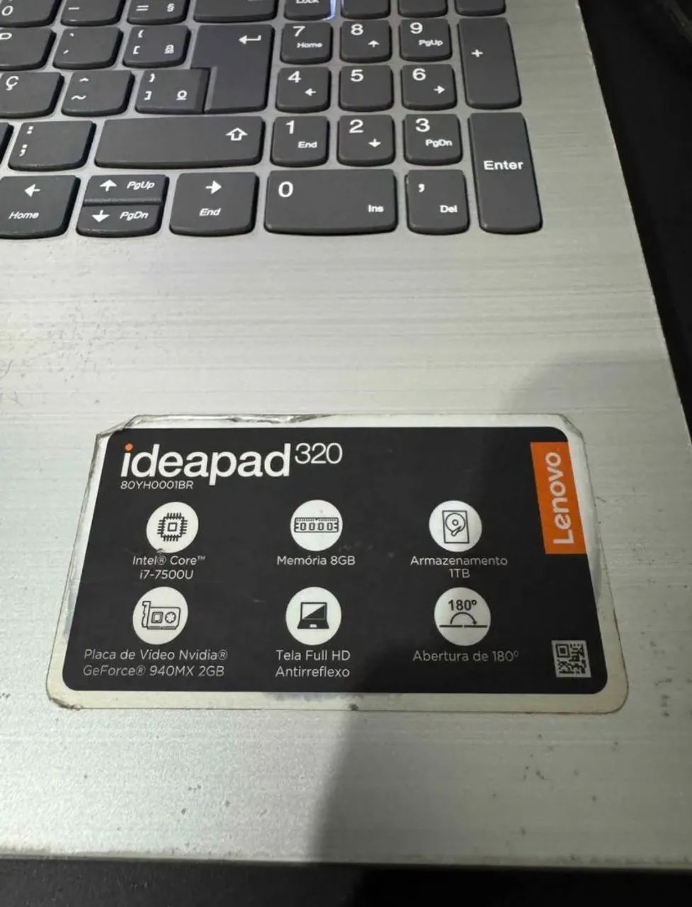 Notebook i7 8GB DDR4 SSD 1TB e placa de video - Foto 3