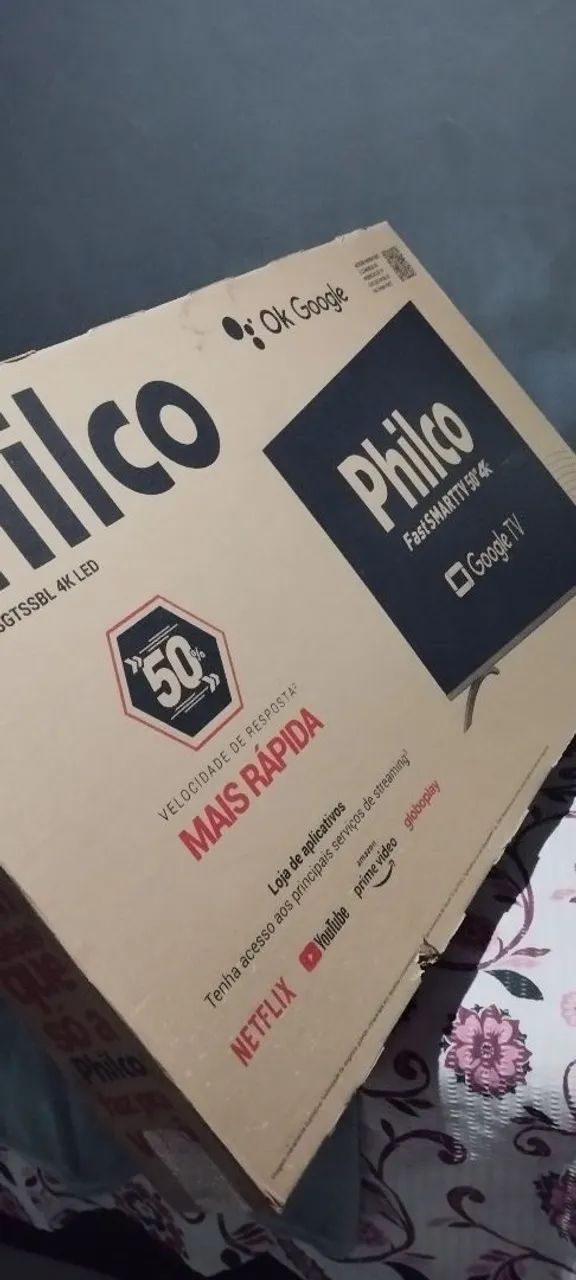 TV SMART 4K 50 POLEGADAS PHILCO - Foto 3