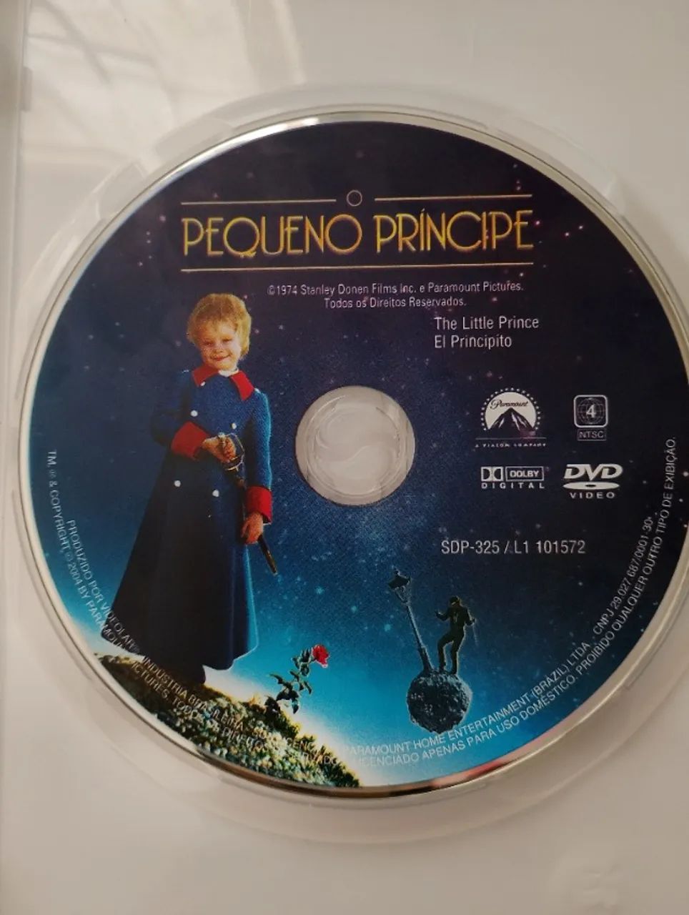 DVD ORIGINAL FILME CLÁSSICO: O PEQUENO PRÍNCIPE!  - Foto 2