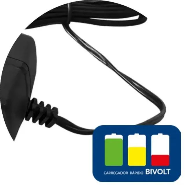 CARREGADOR DE BATERIA EXTRA POWER 127/220V 60HZ (MBI-20 / MPB-21 / MFP-21 / MPB-12) MENEGO - Foto 3