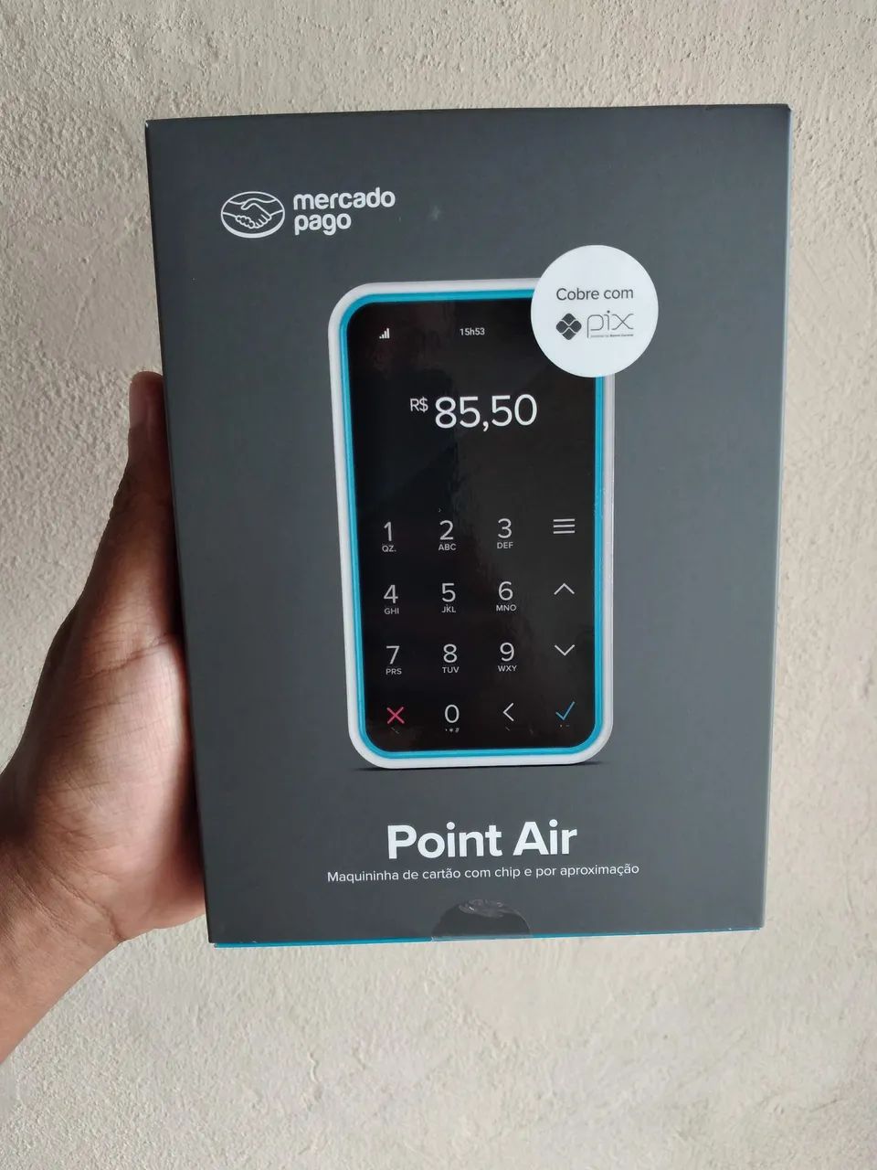 Maquina de cartão Point Air 4G Lacrada - Não precisa de celular! - Foto 2