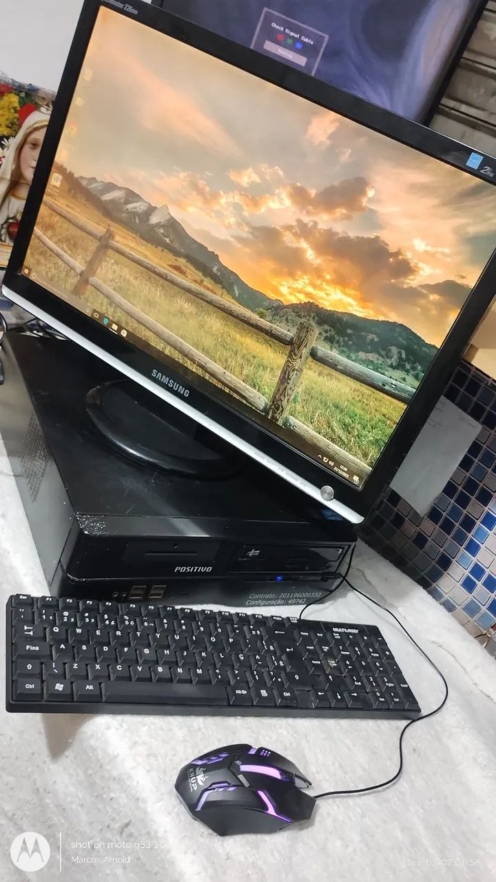 Computador Intel Com Monitor 22 - Entrega e Garantia 